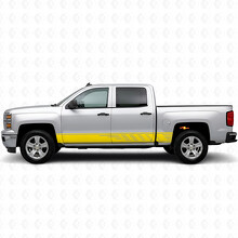 Bandes vinyles à fentes décalées pour porte et bas de caisse pour Chevrolet Silverado 1500 K2XX 2014-2019_3