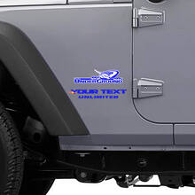 Kit de décalcomanies latérales vinyl style souterrain personnalisé pour Jeep Wrangler Unlimited_2