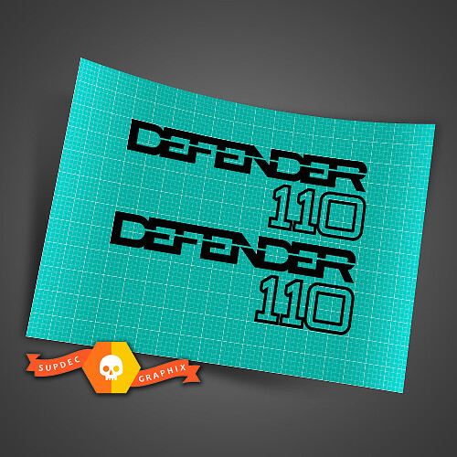 Autocollant de hayon Land Rover Defender 110 pour Land Rover Defender 110
