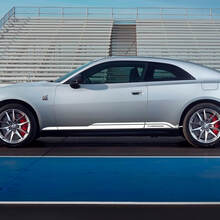 Stripes de décalcomanie du panneau latéral pour Dodge Charger Electric
 2