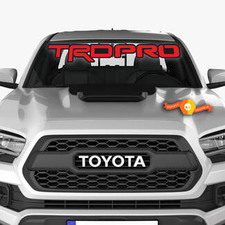 2 couleurs TOYOTA TRD PRO WINDSHIELD DECAL Suv Camion
