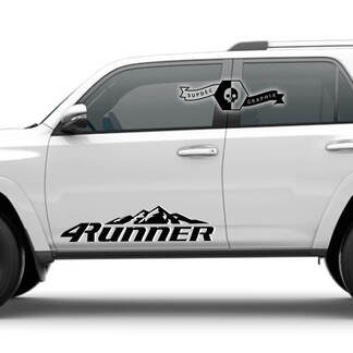 Paire 4Runner 2023 autocollants latéraux en vinyle pour Toyota 4Runner deux couleurs
