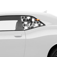 Honember Hornet Decal Sticker pour Dodge Challenger Side Quarter Window
 2