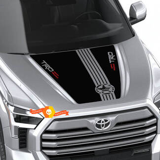 Nouveau Toyota Tundra 2022 Capot TRD SR5 Militaire Star Wrap Sticker Graphics SupDec Design
