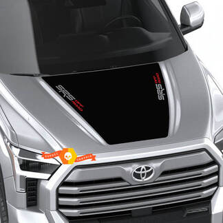 Nouveau Toyota Tundra 2022 Hood TRD SR5 Off Road Wrap Sticker Graphics SupDec Design
