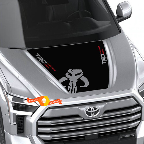 Autocollant Vinyle Logo Mythosaur TRD pour Capot Toyota Tundra 2022