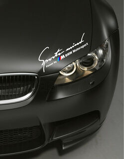 2 Sports Mind Power par M BMW Motorsport M3 M5 M6 E36 Décalcomanie
