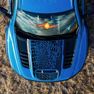 Dodge Ram rebelle 2022+ 2023+ 1500 TRX T-Rex bonne peau de dinosaure TRX camion vinyle autocollant graphique
