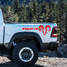 Autocollant vinyle personnalisé style Hemi pour tableau de bord Dodge Ram 1500_2