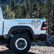 Autocollant vinyle personnalisé style Hemi pour tableau de bord Dodge Ram 1500_3