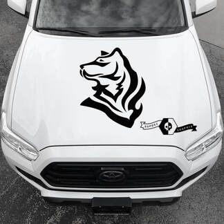 Any Cars Animals Hood 2022+ 2023+ New Truck Vinyl Decal Graphic
