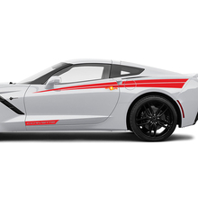 Autocollants à accent latéral pour portes Chevrolet Corvette
 2