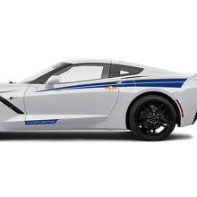Autocollants à accent latéral pour portes Chevrolet Corvette
 3