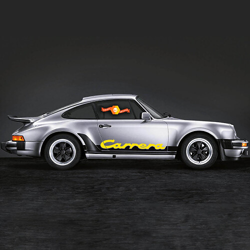 Autocollants Bandes Lettrage Carrera Latérales 2 Pour Porsche 911