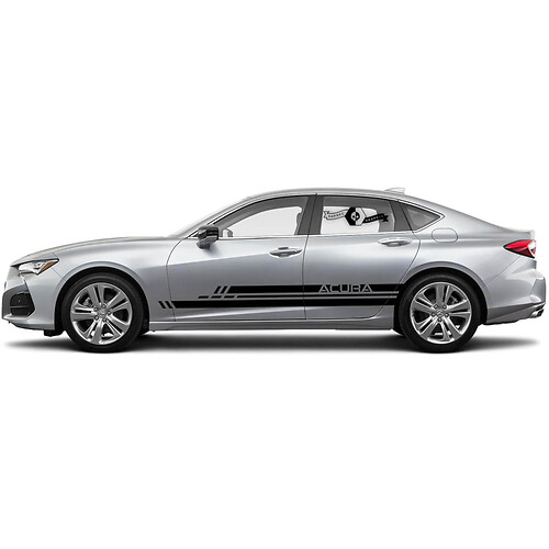2x 2021+ acura tlx portes côté nouveau panneau de rocker acura tlx car