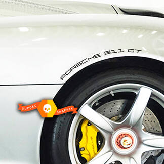2 Porsche 911 Carrera GT Sticker latéral Kit passages de roue Sticker
