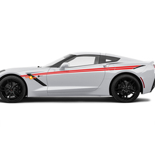 Accent Side Corvette Racing Hash Stripes pour Chevrolet Corvette C8
 2