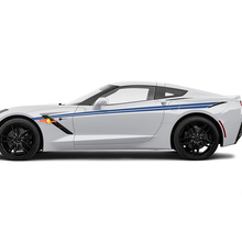 Accent Side Corvette Racing Hash Stripes pour Chevrolet Corvette C8
 3