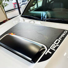 Toyota Tacoma TRD Sport PRO Hood Scoop Racing 2 couleurs Autocollant Autocollant Graphique 2016-2024
 3