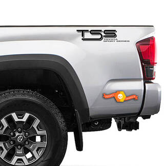 Autocollants en vinyle TSS Toyota Sport Series BedSide pour Tacoma ou Tundra Sticker
