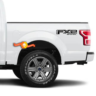 Ford FX2 F150 Trail 2015 2016 2017 2018 2019 2020 2021 2022+ 2023+ Stickers 2 Autocollants Vinyle Camion
