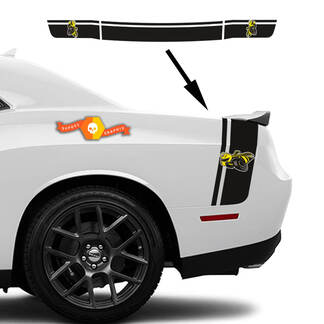 Kit Dodge Challenger ou Charger Drag Bee Tail Bed Kit déco bande arrière coffre
