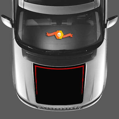 Kit de décalcomanie en vinyle bicolore pour capot Range Rover Vogue L405 2013-2017