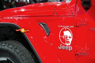 Décalque de capot Jeep Rubicon Zombie kill Wrangler Sticker