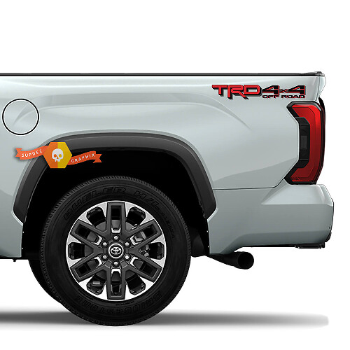 Autocollants vinyle latéraux TRD 4x4 tout-terrain pour Toyota Tacoma Tundra