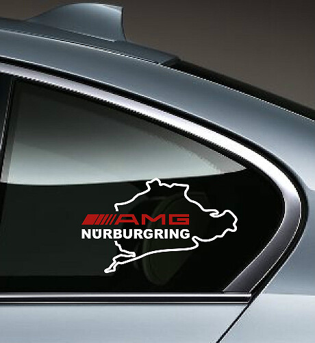 Autocollant AMG NURBURGRING Mercedes Benz C55 CLK E55 CLS63
