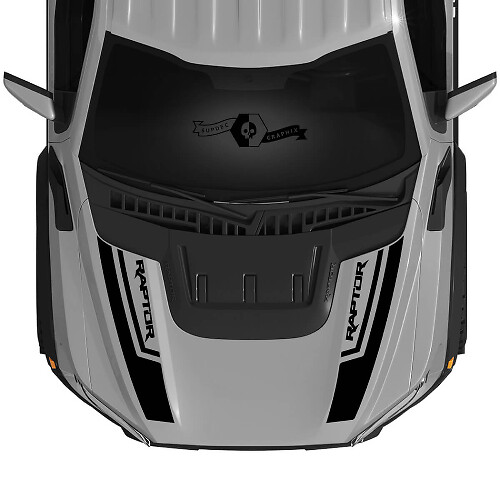 Kit d'autocollants en vinyle pour capot style SVT Logo pour Musclecar F-150 2022+