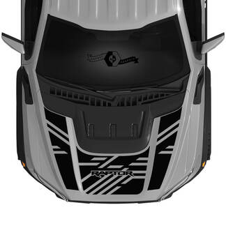 Nouveaux Kits Ford Raptor 2023 F150 SVT Logo lignes capot Scoop vinyle décalcomanies graphiques vinyle autocollants 2022+
