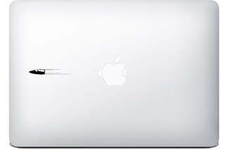 Autocollant de décalcomanie Apple Macbook, balle volante
