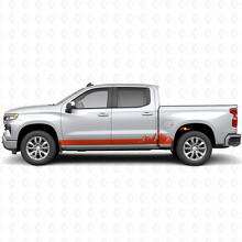 Bandes Vinyles Montagne pour Portière et Bas de Caisse pour Chevrolet Silverado 1500 T1XX 2019-2026_4