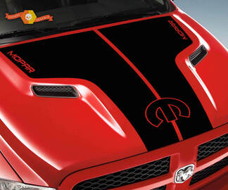 2015-2017 Dodge Ram Rebel Graphic Mopar Capot Camion Vinyle Decal Options Couleur
