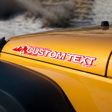 Autocollant vinyle personnalisé pour capot Jeep Wrangler Rubicon_2