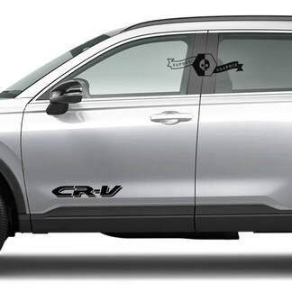 Paire Honda CR-V 2020 2021 2022 2023 côté nouveau vinyle autocollant graphique
