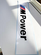 Autocollant BMW M M3 M5 M6 Power Motorsport E36 E39 E46 E63 E90
 2