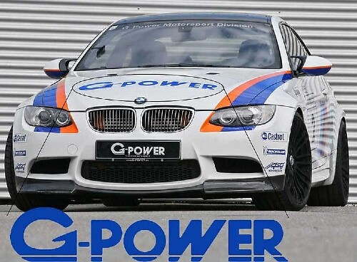 Autocollant de capot style G-Power Motorsport pour BMW M3 M5 M6