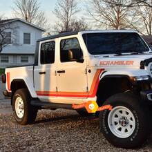 Kit Scrambler pour Jeep Gladiator Old School Retro Style Kit complet 5