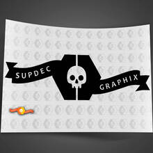 SupDec GraphiX logo n'importe quelle taille sticker autocollant
 3