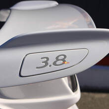 Set d'autocollants en vinyle pour insert d'aileron arrière 3.8 pour Porsche 911 GT3_2