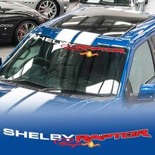 Pare-brise Baner Ford F-150 Raptor Shelby Raptor Baja Edition Graphics Decal Sticker 2