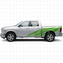 Kit de Autocollants en Vinyle Latéraux Personnalisés Anti-Boue pour Dodge Ram 1500 Rebel_3
