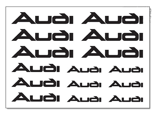 Autocollants pour étrier de frein AUDI TT A3 A4 A5 A6 Q5 S-line Quat