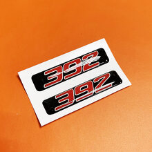 Décalcomanie bombée pour insert de clé 392 pour Dodge Challenger Charger Durango_2