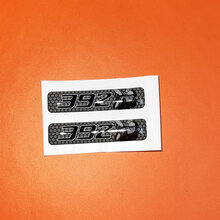 2x 392 Scat Pack Bee Challenger/Chargeur/Durango Porte-clés Incrustations emblème en forme de dôme Autocollant Autocollant
 3