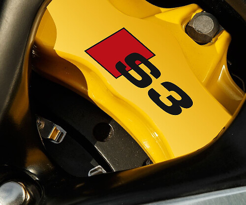 2 X Autocollants d'étrier de frein Audi S3 Vinyle