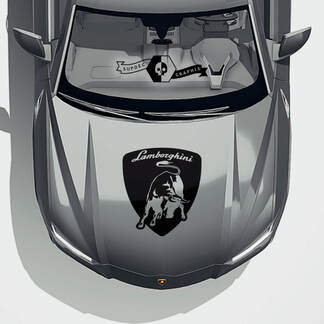 Capot Lamborghini Urus 2021 2022 2023 + Logo Vinyl Sticker Sticker Graphics

