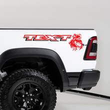 Kit d'autocollants vinyle personnalisés pour table de chevet Dodge Ram TRX 2020-2023_3